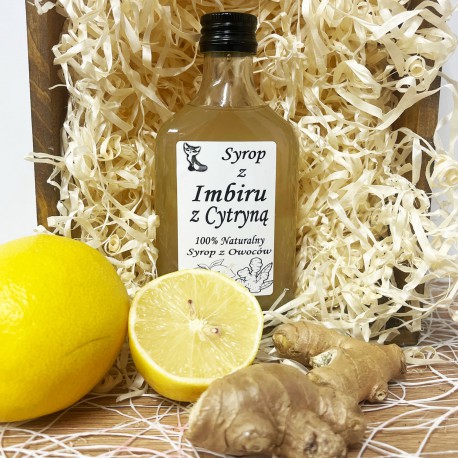 Syrop z Imbiru z Cytryną 200ml