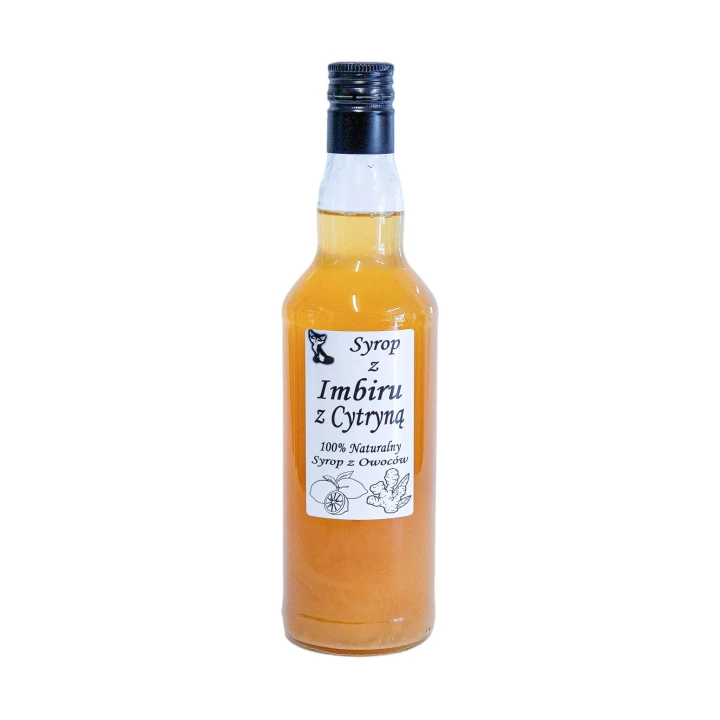 Syrop z Imbiru z Cytryną 500 ml