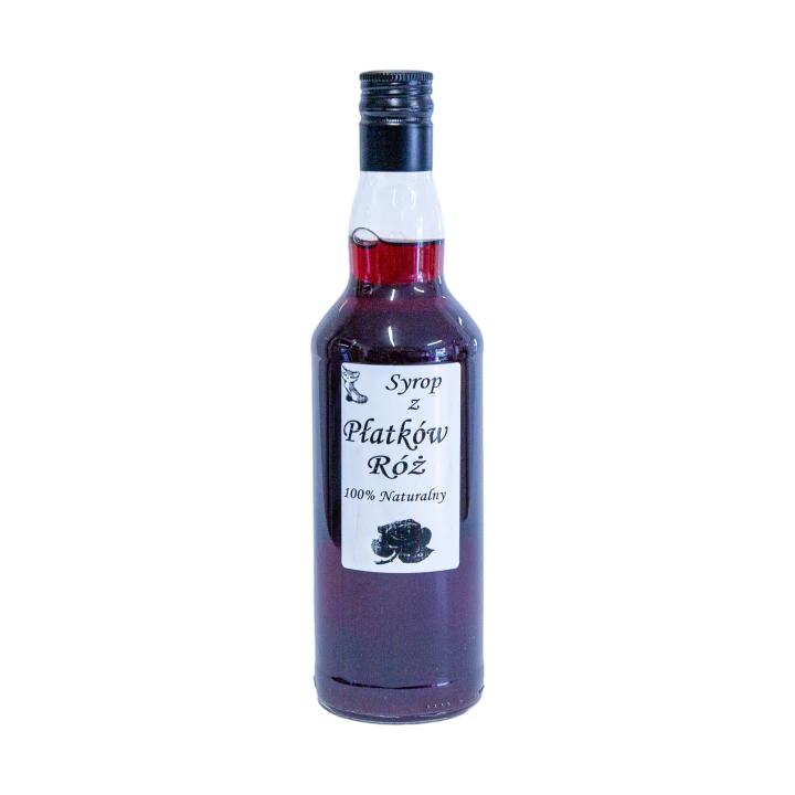Syrop z płatków róż 500 ml