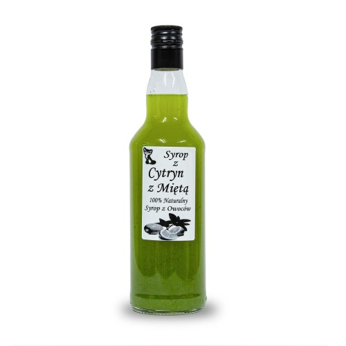 Syrop z Cytryn z miętą 500 ml