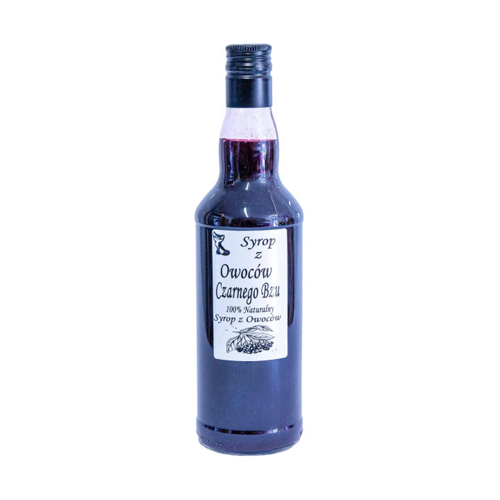 Syrop z Owocu Czarnego Bzu 500 ml
