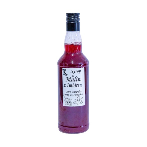 Syrop z Malin z Imbirem 500 ml
