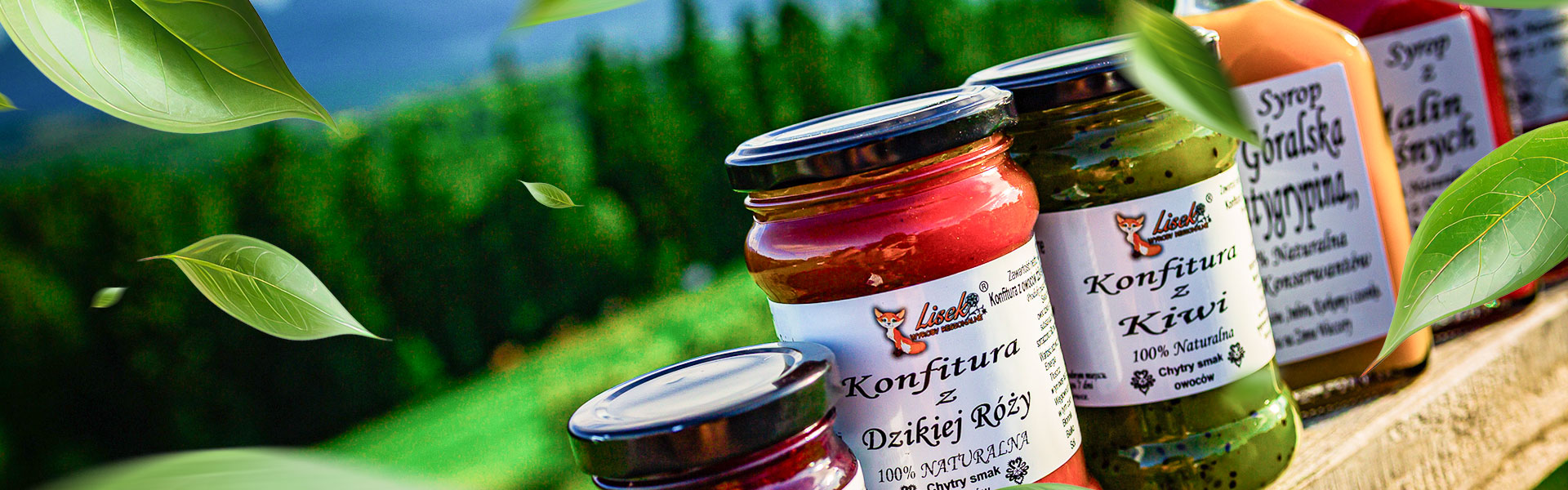 Konfitury Naturalne Wybory od Liska 