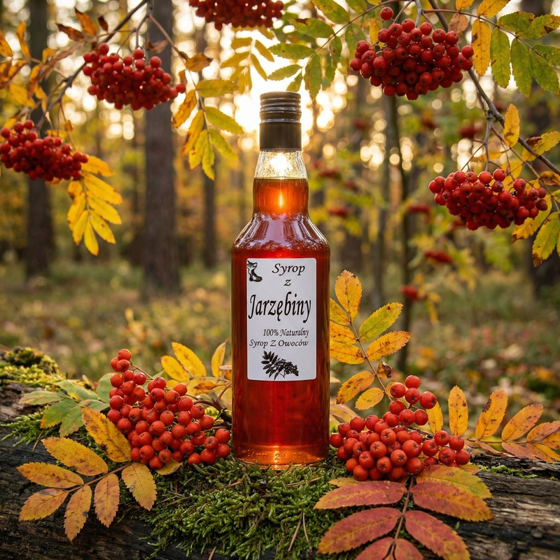 Syrop z Jarzębiny w naturalnym otoczeniu