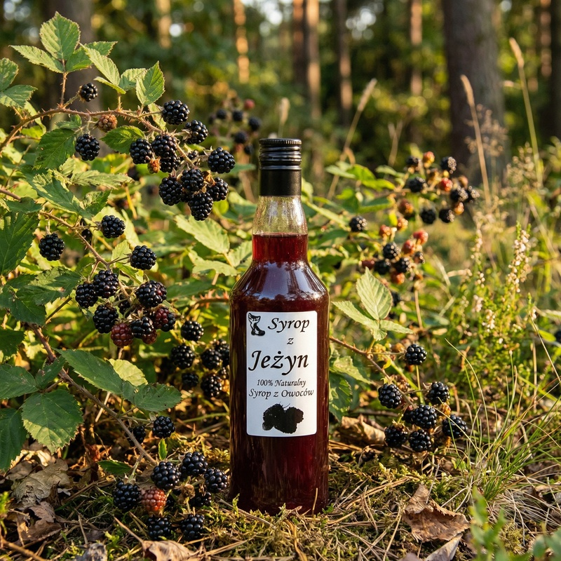 Syrop z Jeżyny w naturalnym otoczeniu