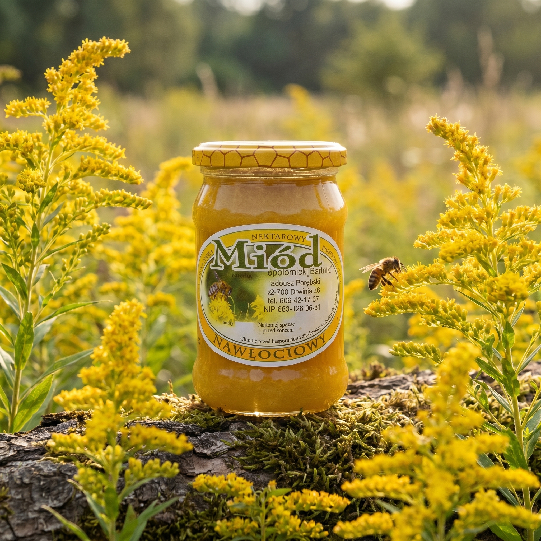 miód nawlociowy 400g natura
