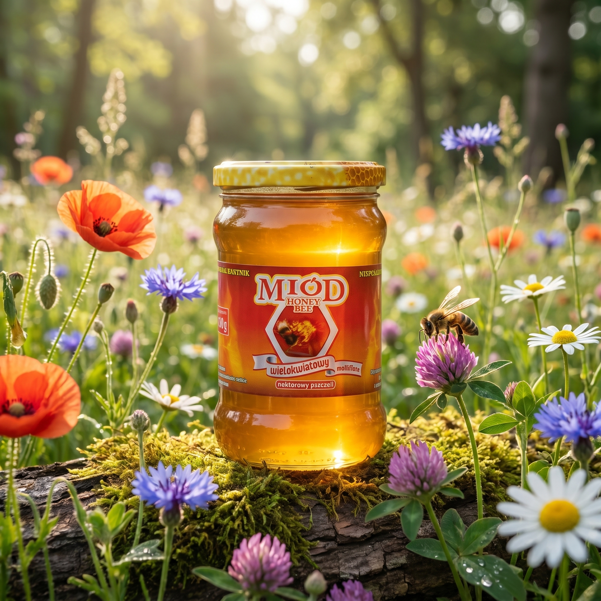 miód wielokwiatowy 400g natura